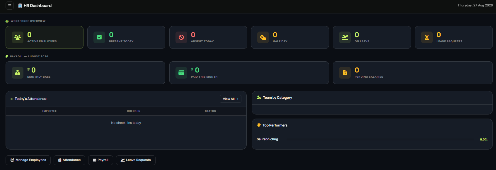Automated Payroll Interface